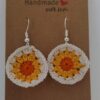 Circle Flower Earrings - Image 3